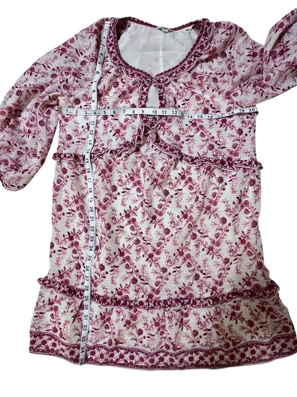 Max Studio London Cream and Red Floral Mini Dress NWOT
Size M - Picture 8 of 8